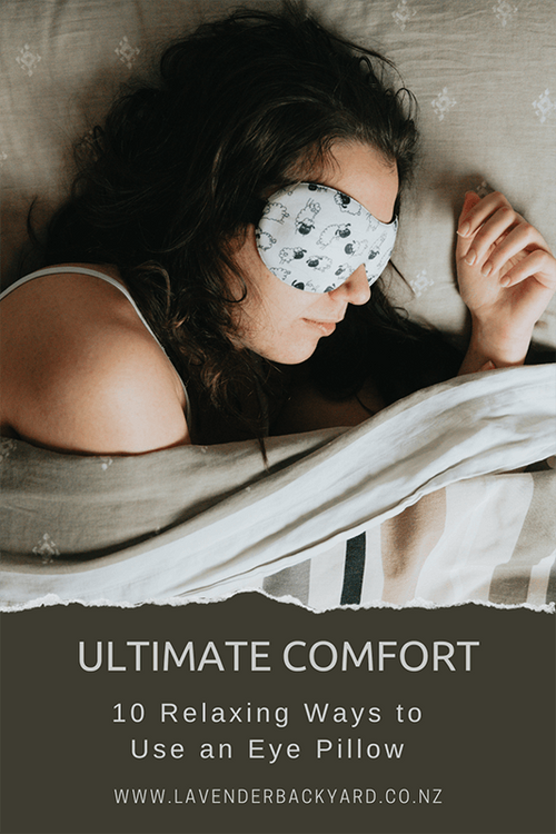 Best Ways to Use an Eye Pillow for Relaxation & Wellness