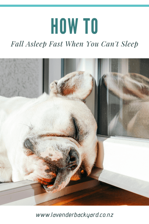 What to Do When You Can't Sleep