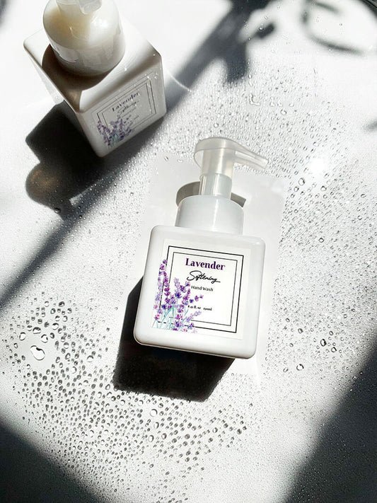 Lavender Essential Oil Foaming Hand Wash from NZ lavender farm