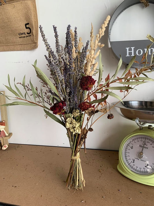 Vintage Dried Flower Bouquet
