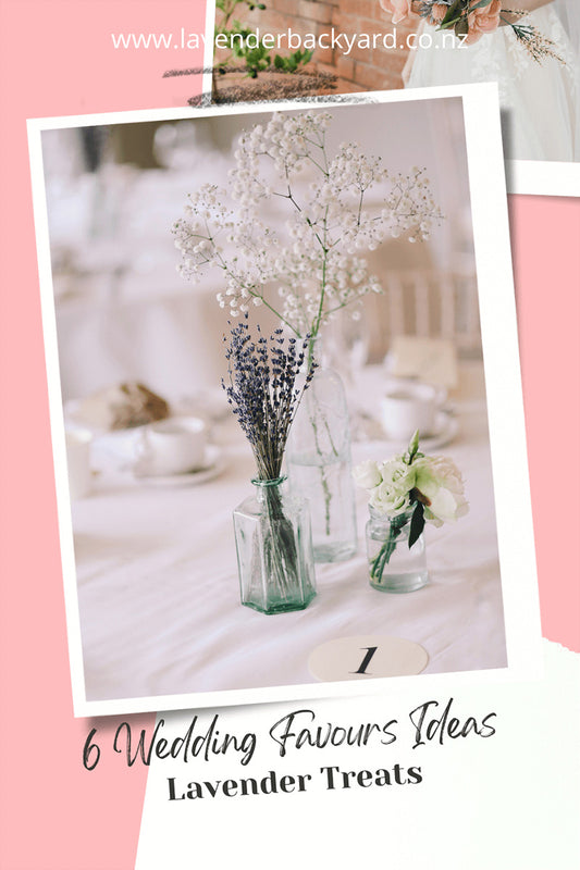6 Lavender Wedding Favour Ideas for Wedding Reception