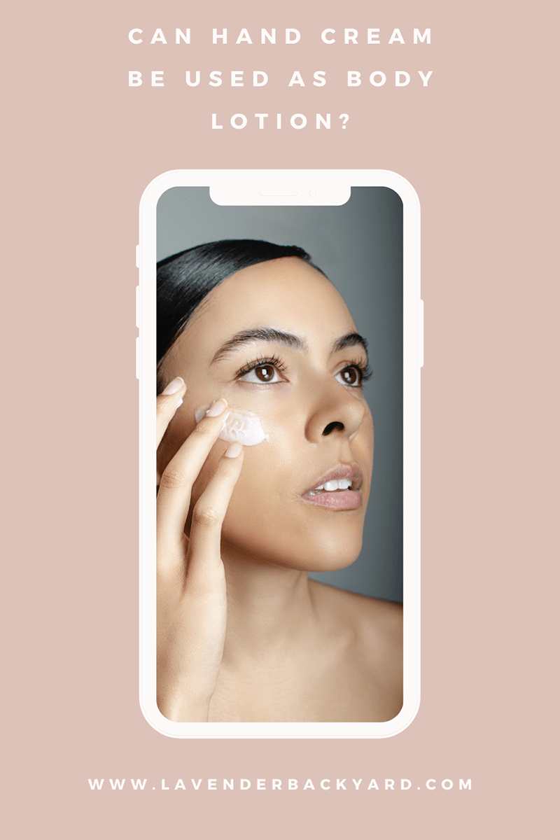 Can Hand Cream Be Used as Body Lotion?