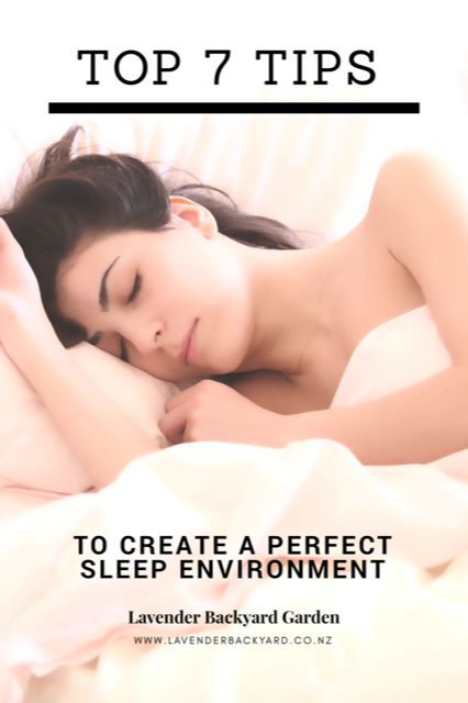 How to sleep better: Top 7 tips to create a perfect sleep enviornment, Lavender Backyard Garden, NZ lavender Farm
