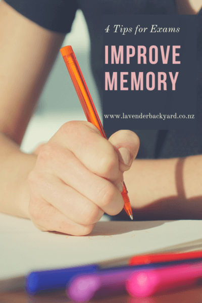Before exams-4 tips to improve memory, Lavender Backyard Garden, NZ Lavender Farm