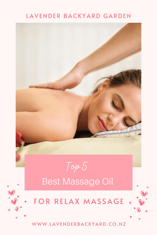 Top 5 Best Massage Oil for Relax Massage, Lavender Backyard Garden NZ