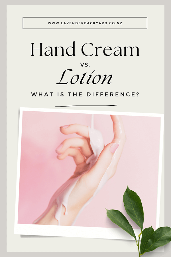 Hand Cream vs Lotion, Which Do You Choose?