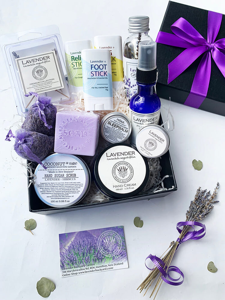 Christmas Gifts for Mum from Son, NZ Lavender Gift Basket