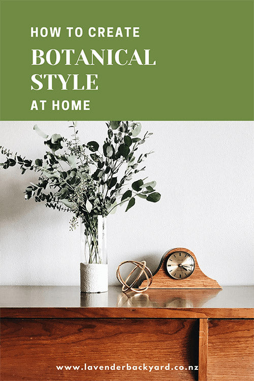 Botanical Living Style Decoration at Home