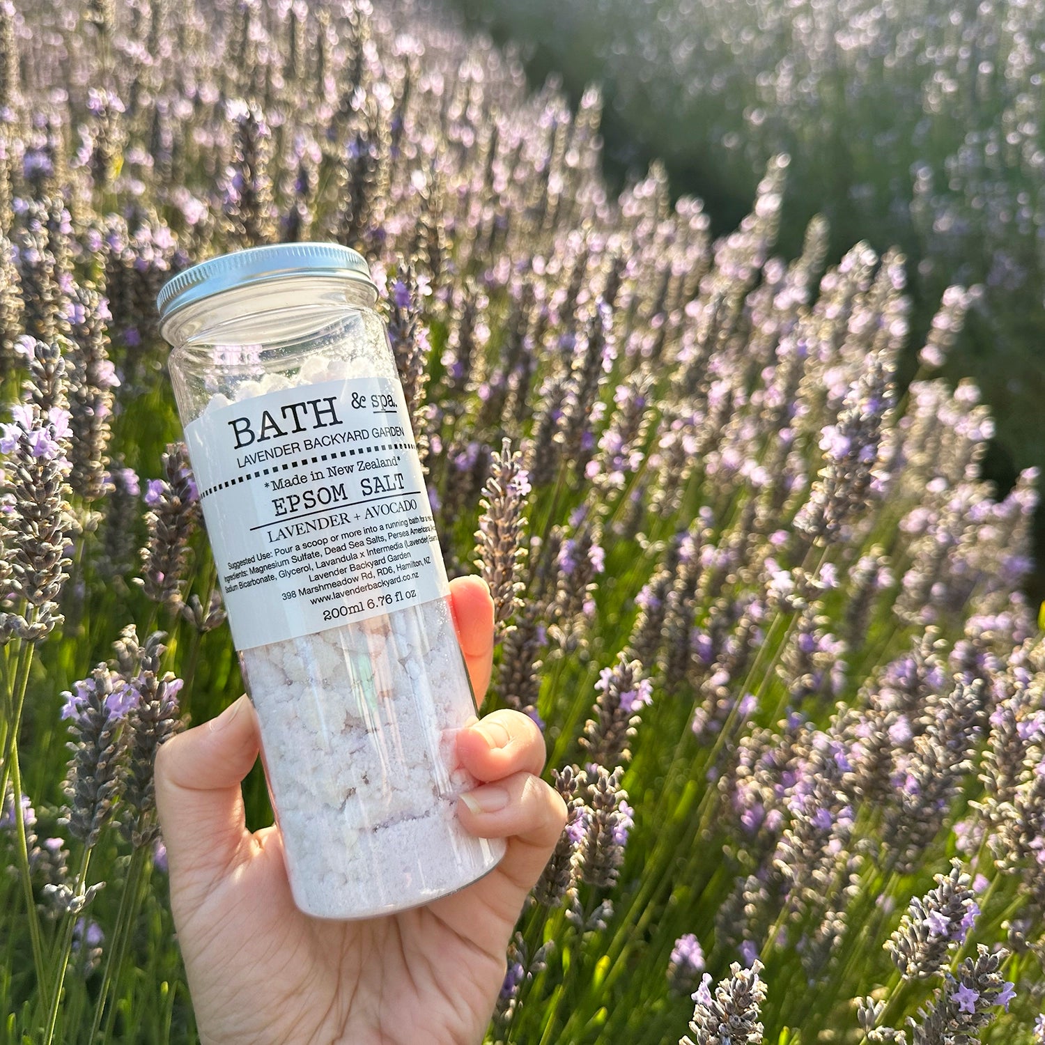 epsom salt for lavender plants Lavender Bath Salt | Essential Oil Infused