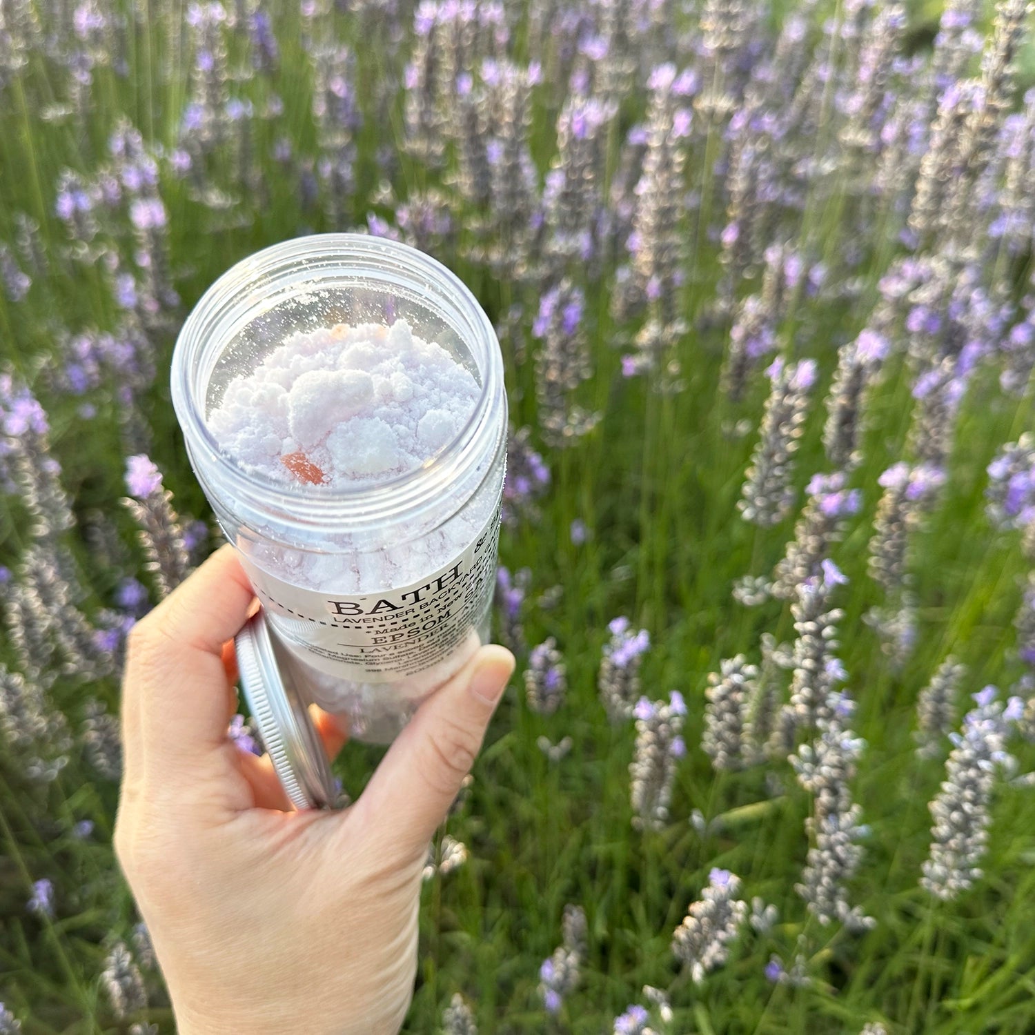 can lavender epsom salt be used on plants Lavender Bath Salt | Essential Oil Infused
