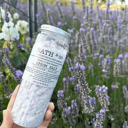 epsom salt for lavender plants Lavender Bath Salt | Essential Oil Infused