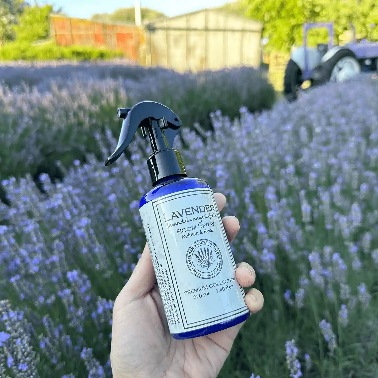 Farmhouse Lavender Room Spray Mint & Lavender Room Spray — NZ Natural Home Fragrance – Lavender