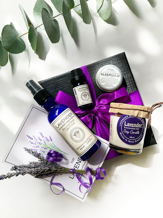 Aromatherapy Lavender Gift Box, Lavender Backyard Garden