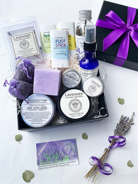 Best Wellness Self Care Gift Basket, NZ Lavender Gift Ideas