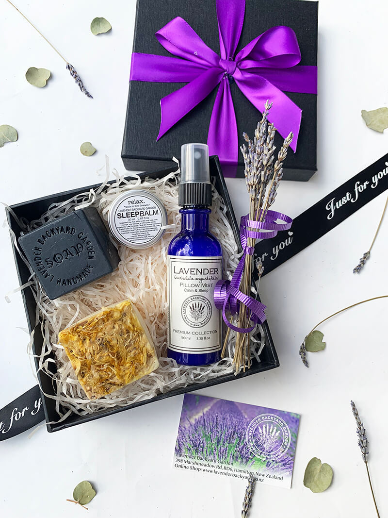 Good Night Sleepwell Gift Box, NZ Lavender Gift Basket