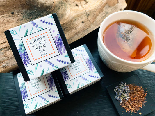 Lavender & Rooibos Herbal Tea - Loose Leaf