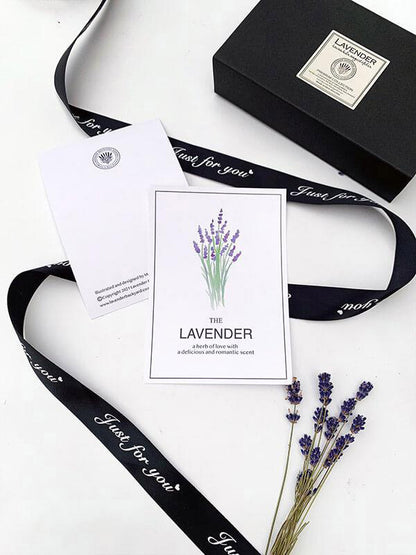 Lavender Message Card, M.Jeng Design, NZ young designer