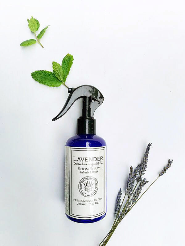 Lavender Mint Room Spray Air Freshener for Home Fragrance from NZ lavender farm