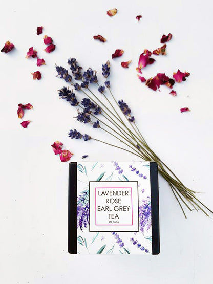 Lavender & Rose Earl Grey Tea - Loose Leaf