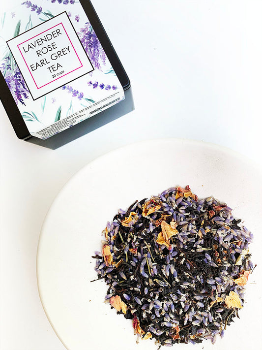Lavender & Rose Earl Grey Tea - Loose Leaf