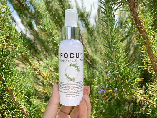 Focus Mist - Help Concentration, Lavender Rosemary Farm in NZ