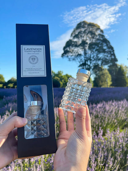 Uplifting Lavender Essential Oils Reed Diffuser from NZ lavender farm