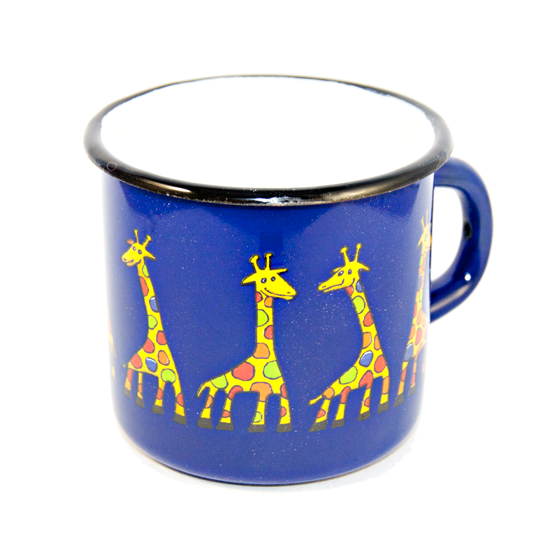 Regular Enamel Mug - Giraffe